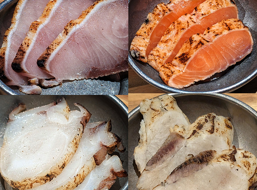 潮屋のたたきセット＋３９６円