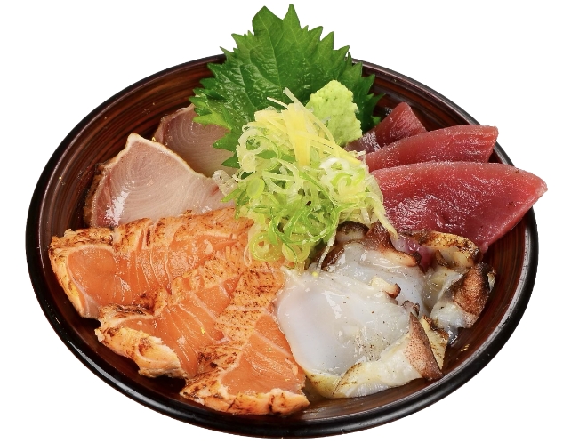 たたき四色丼